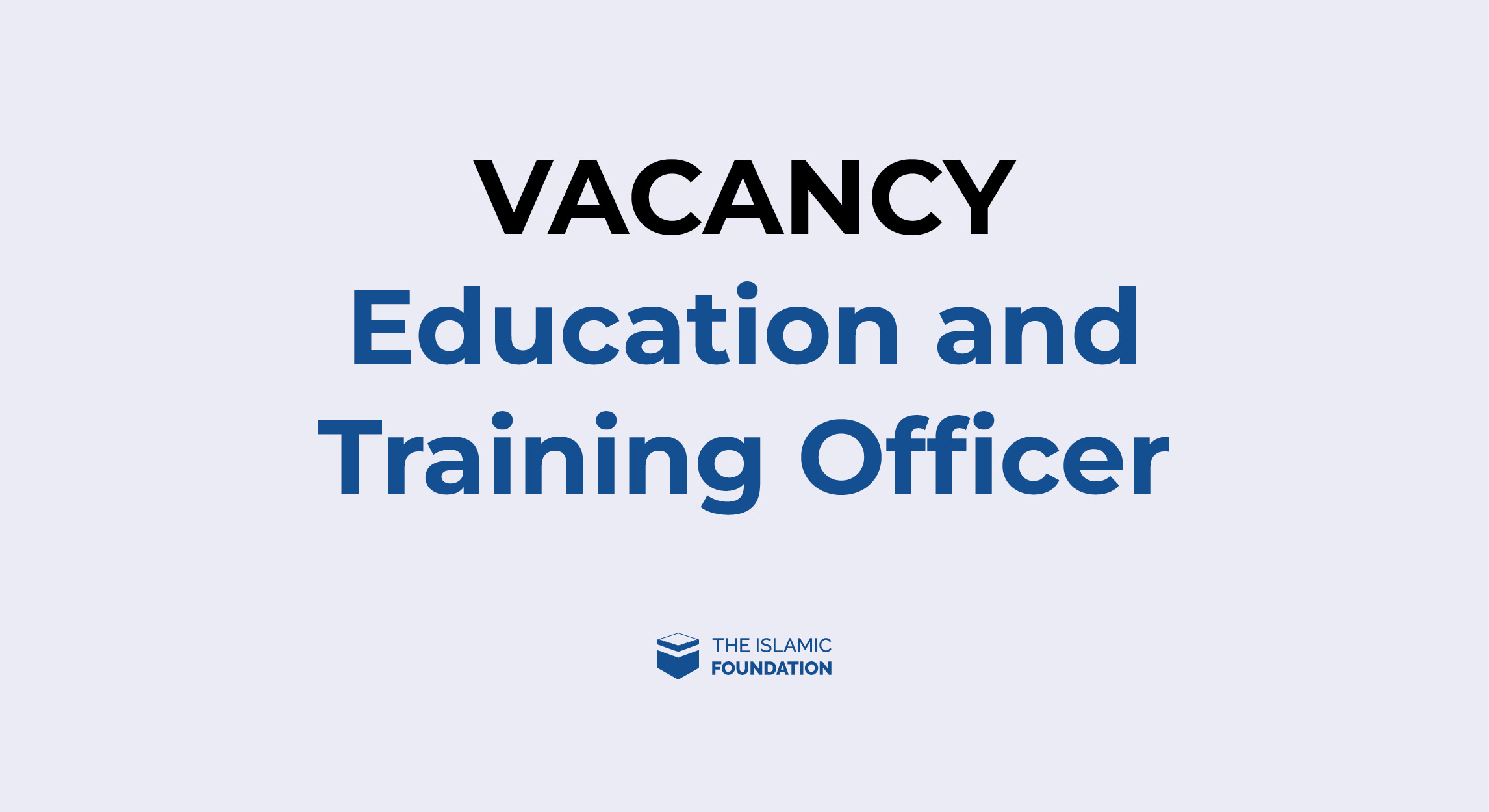 Education and Training Officer